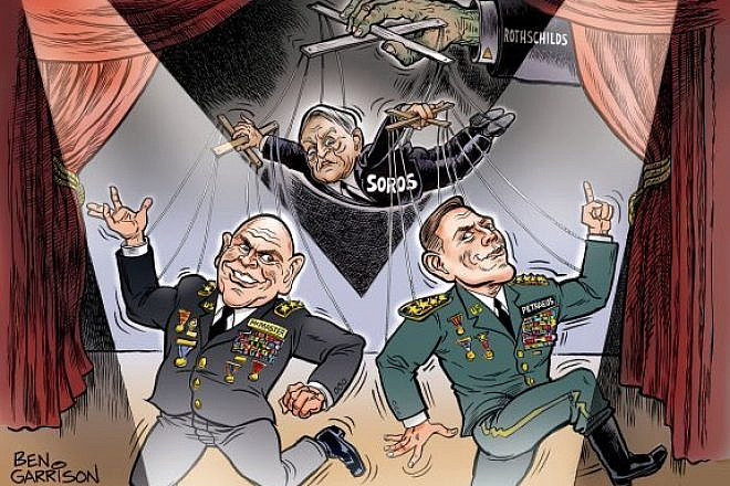 A political cartoon by Ben Garrison, who was invited to the White House social-media summit scheduled for July 11, 2019. Source: Twitter.