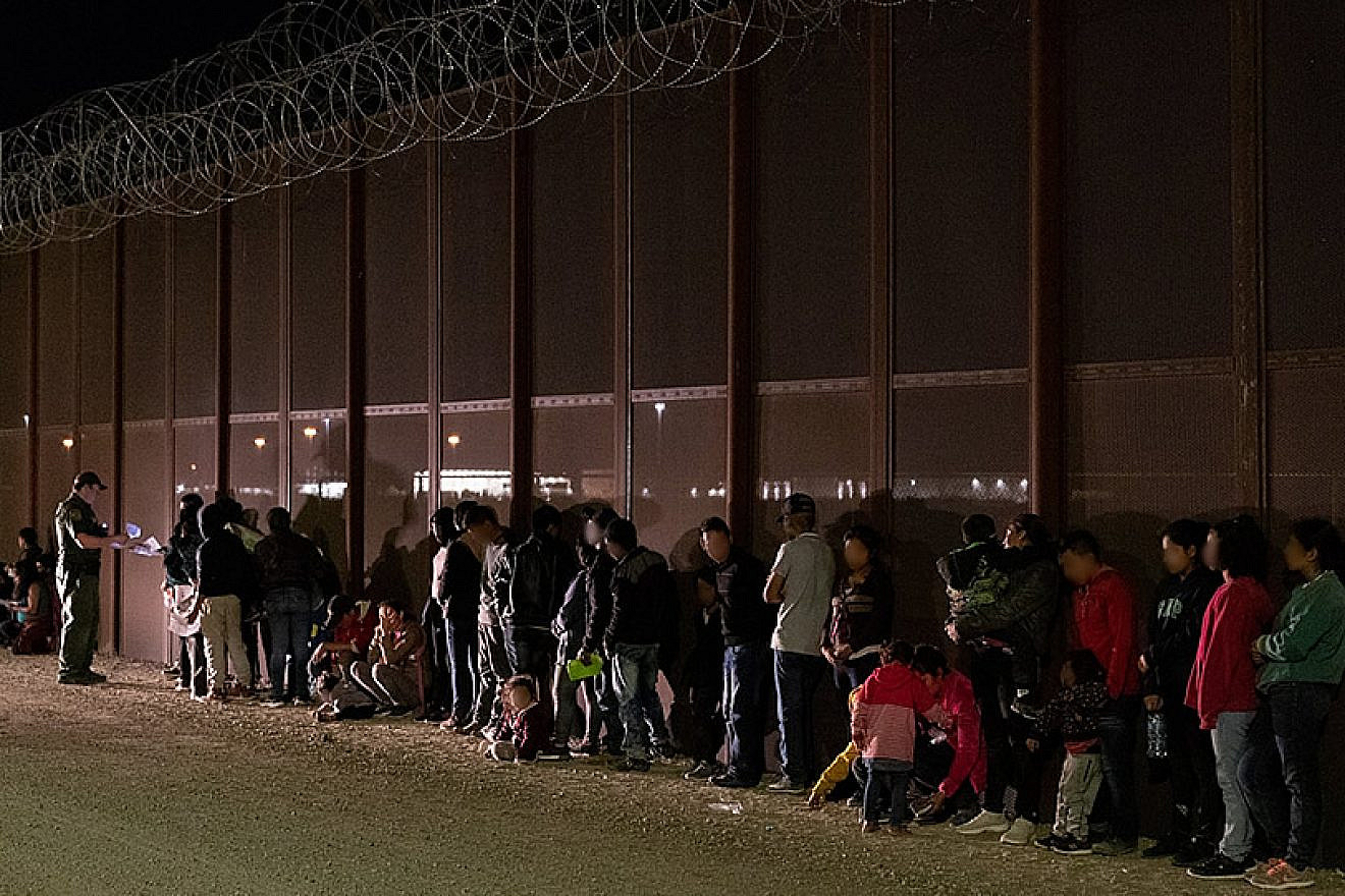 Large groups of illegal aliens were apprehended by Yuma Sector Border Patrol agents near Yuma, Ariz., on June 4, 2019. Credit: U.S. Customs and Border Protection Photo by Jerry Glaser.