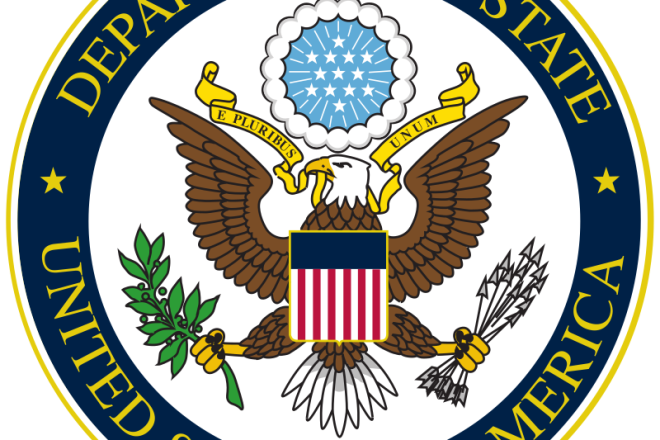 The seal of the U.S. State Department. Credit: State Department.