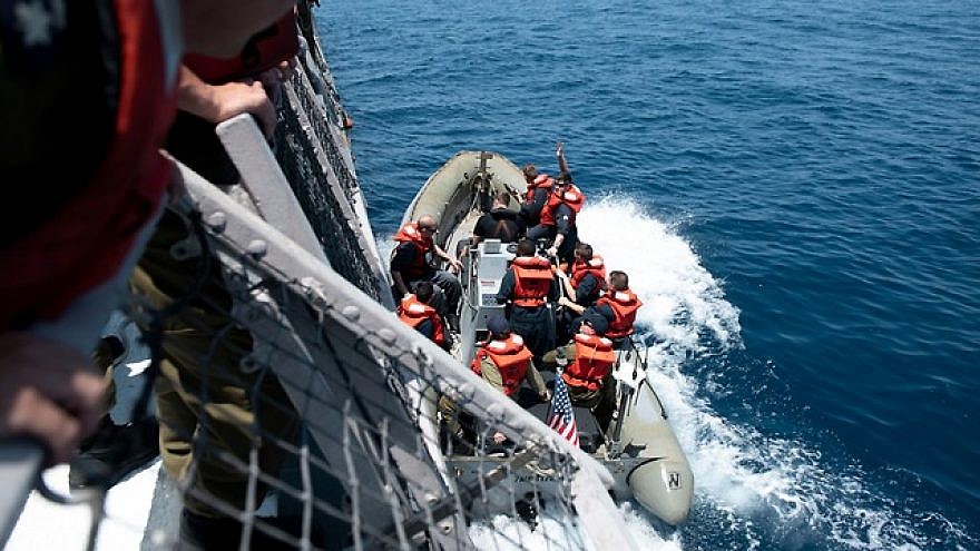 “Mighty Waves 2019,” a multinational naval drill that is based in the Haifa port. Source: IDF Spokesperson's Unit.
