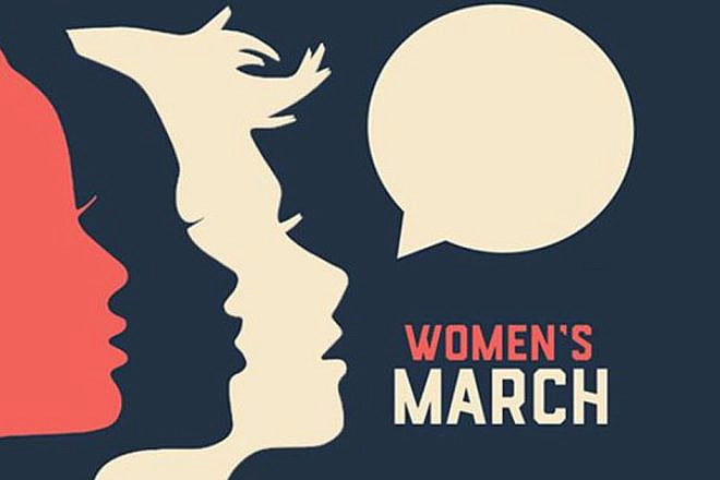 The logo for the Women's March. Credit: Women's March.