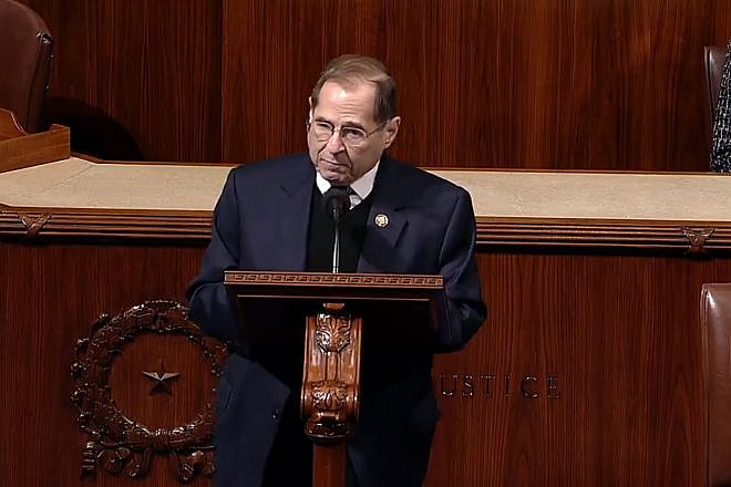 Rep. Jerry Nadler (D-N.Y.), chair of the House Judiciary Committee. Source: Screenshot.
