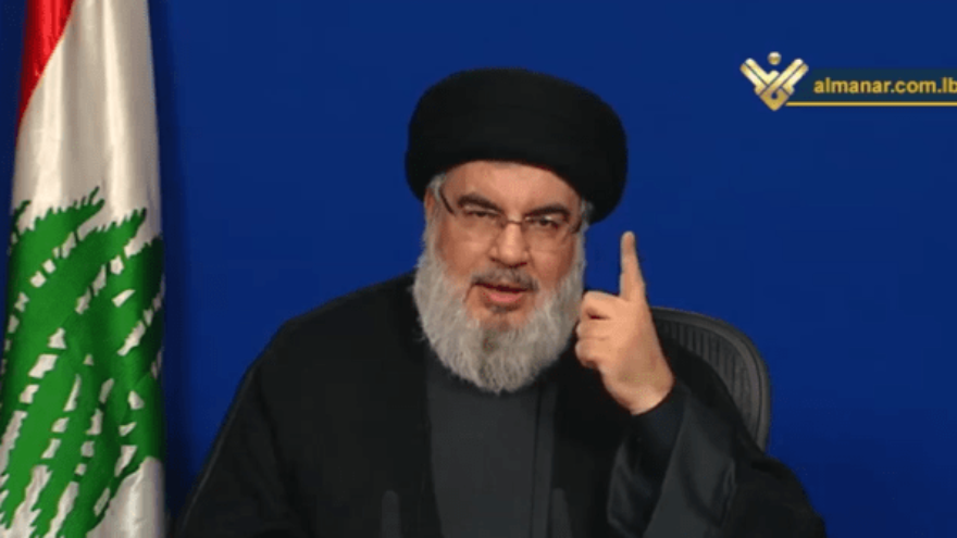 Hezbollah leader Hassan Nasrallah. Source: Arab Press.