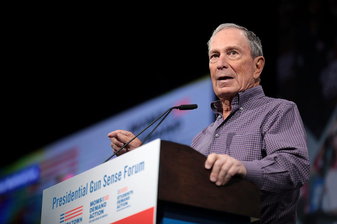 Former New York City mayor and 2020 Democratic presidential candidate Michael Bloomberg speaks at the Presidential Gun Sense Forum hosted by Everytown for Gun Safety and Moms Demand Action at the Iowa Events Center in Des Moines, Iowa on Aug. 10, 2019. Photo by Gage Skidmore/Flickr.