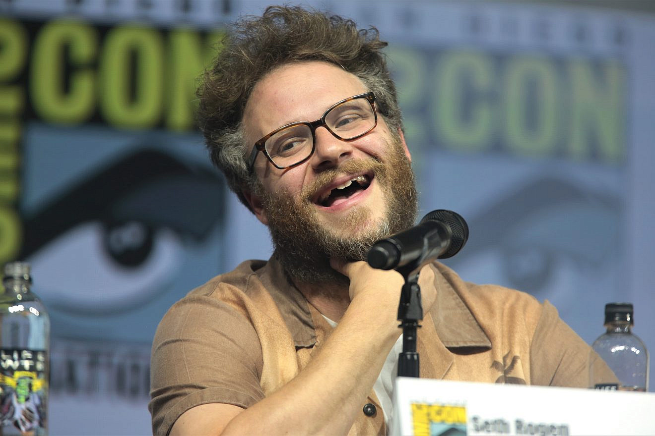 Seth Rogen speaks at the 2018 San Diego Comic Con International on July 20, 2018. Credit: Gage Skidmore via Wikimedia Commons.