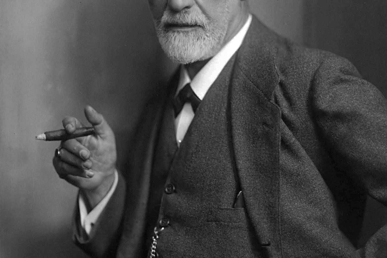 Photographic portrait of Sigmund Freud by Max Halberstadt, circa 1921. Credit: Wikimedia Commons.