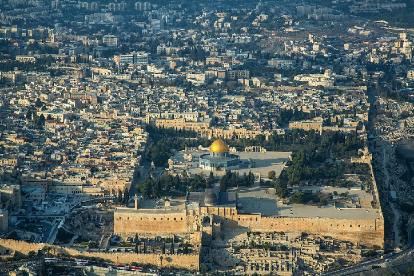 A view of the Old City of Jerusalem on Dec. 17, 2019. Photo by Moshe Shai/Flash90.