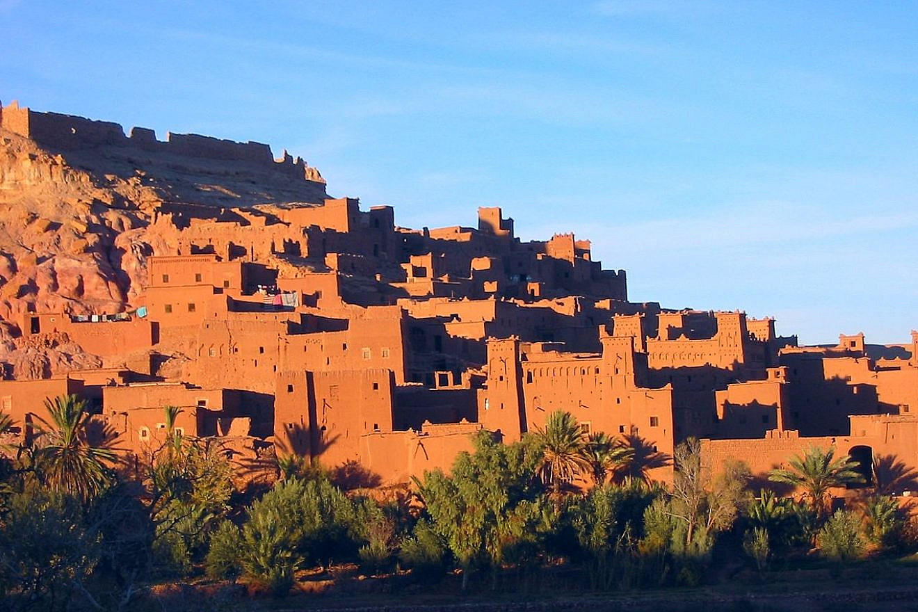The Kasbah of Aït Benhaddou in southern Morocco, built by the Berbers from the 14th century onwards. Credit: Donar Reiskoffer via Wikimedia Commons.