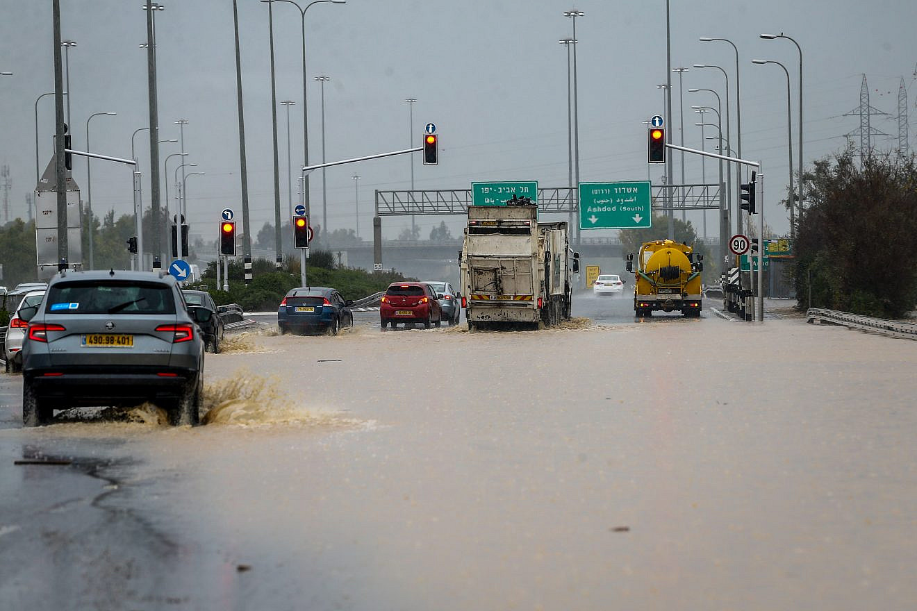 Seven dead as heavy rainfall causes flooding in Israel - JNS.org
