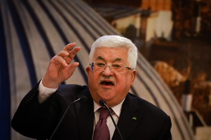 Abbas warns in handwritten note to Netanyahu that US plan voids Oslo ...