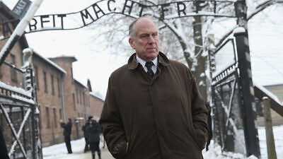 World Jewish Congress president Ronald S. Lauder at Auschwitz concentration and extermination camp for ceremonies marking the 70th year of its liberation by Allied forces, January 2015. Credit: European Jewish Press.
