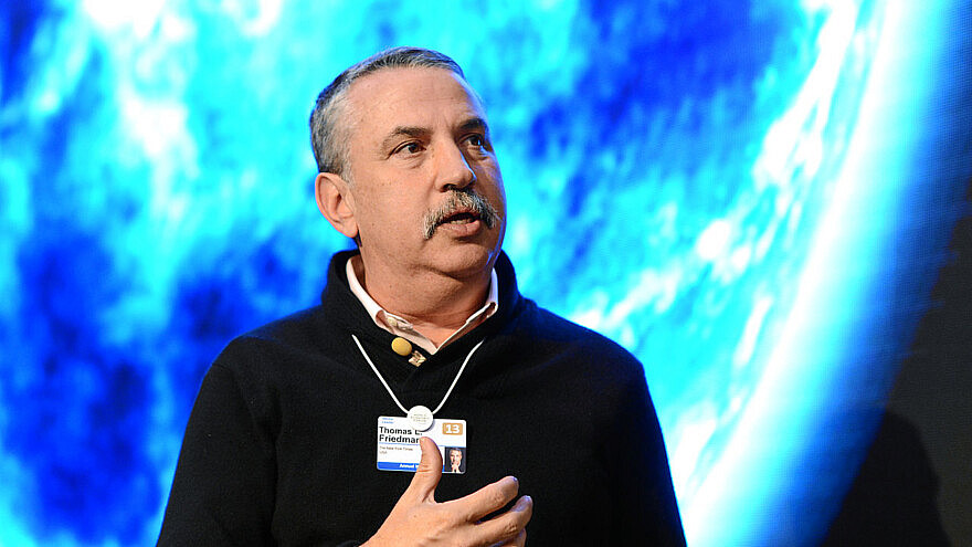 “New York Times” writer and author Thomas L. Friedman at the World Economic Forum in 2013. Credit: World Economic Forum.