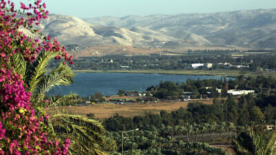 A view of the Sea of Galilee, known in Hebrew as the Kinneret, on Nov. 8, 2010. Photo by Yossi Zamir/Flash90.