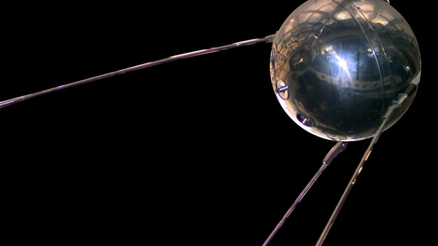 A replica of Sputnik 1, the first artificial satellite in the world to be put into outer space. The replica is stored in the National Air and Space Museum. Credit: NASA via Wikimedia Commons.