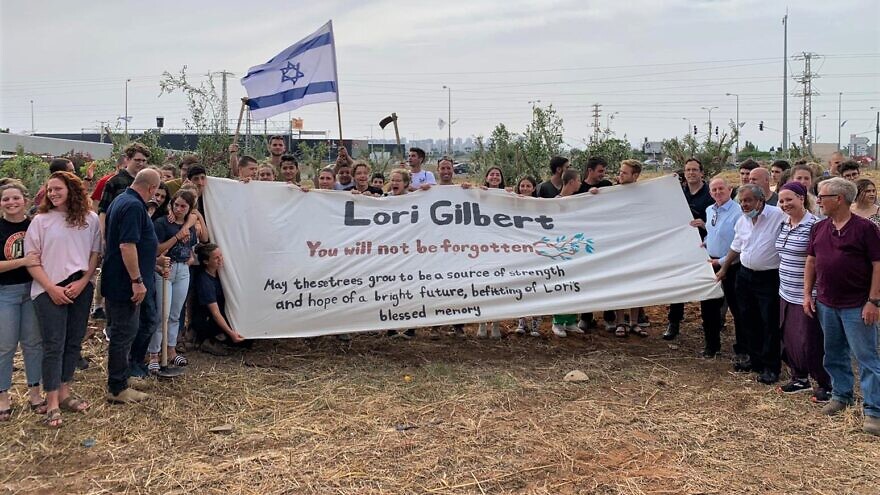A total of olive trees were planted in Israel to honor the memory of Lori Gilbert-Kaye, 60, who was shot and killed by a lone gunman on April 27, 2019 during Passover services at Chabad of Poway, Calif. Credit: Combat Anti-Semitism.