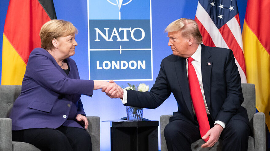 German Chancellor Angela Merkel and President Donald Trump. Credit: Wikimedia Commons.