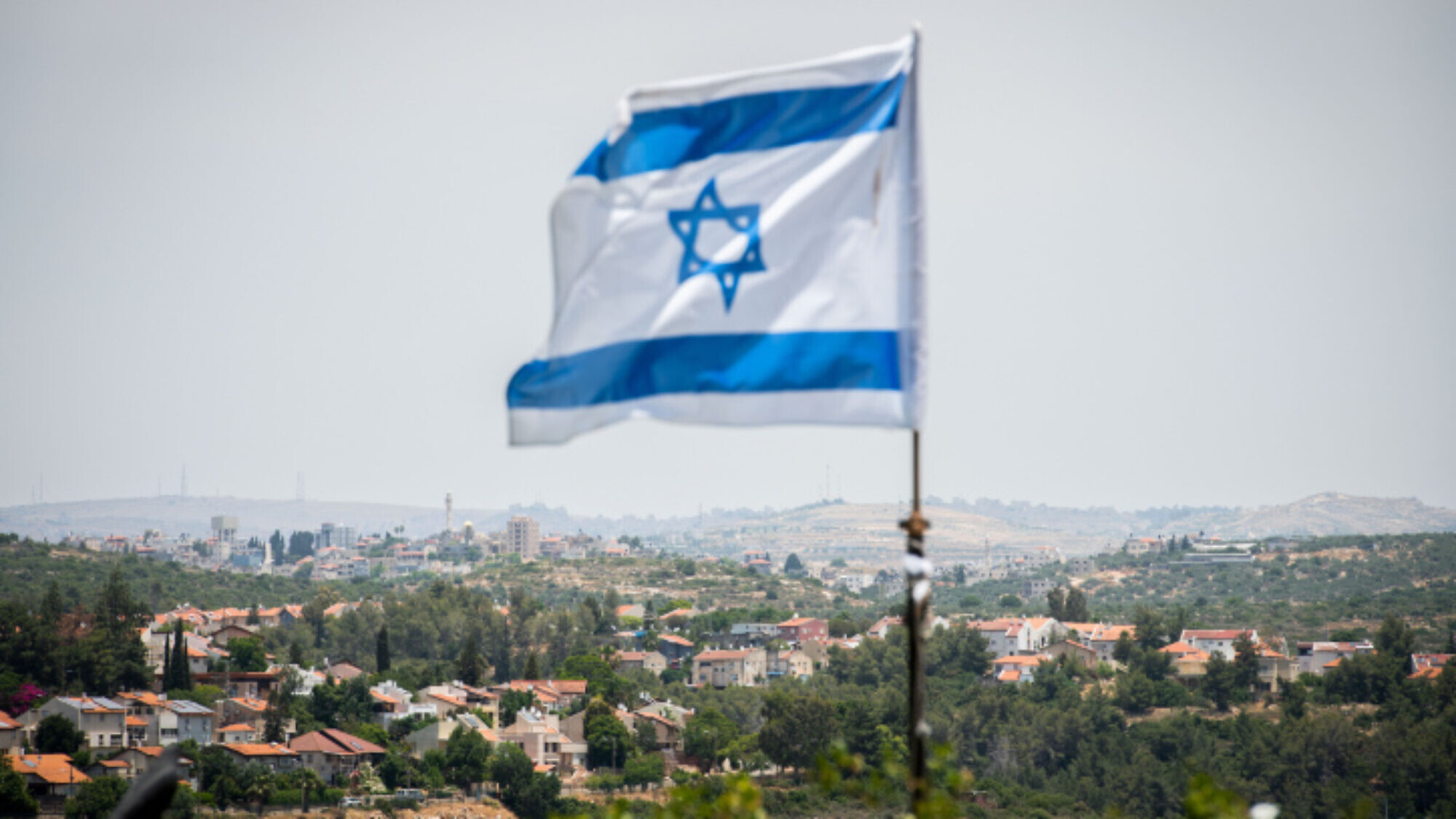 The Jewish town of Karnei Shomron in Judea and Samaria, on June 4, 2020. Photo by Sraya Diamant/Flash90.