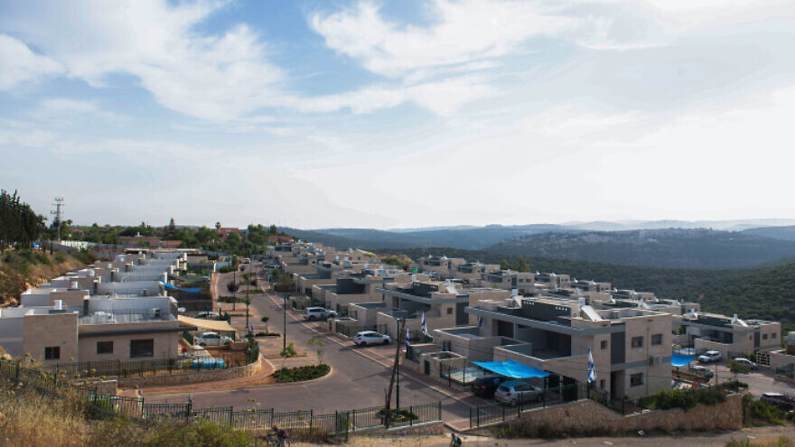 The town of Yakir in Judea and Samaria, June 11, 2020. Photo by Sraya Diamant/Flash90.
