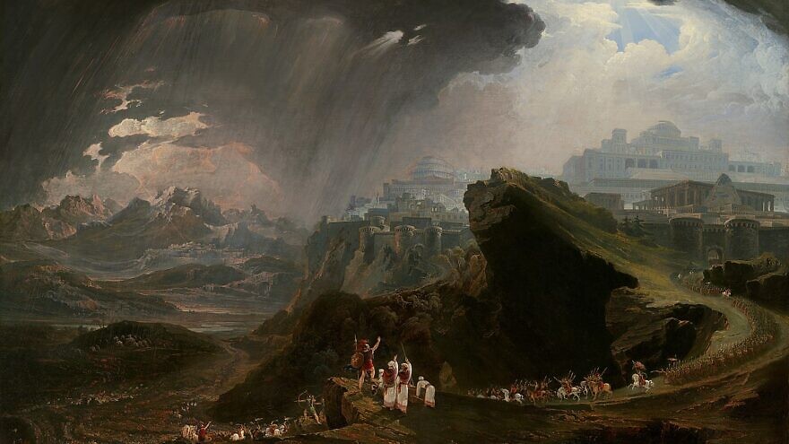 Joshua Commanding the Sun to Stand Still upon Gibeon by John Martin. Credit: Wikimedia Commons.