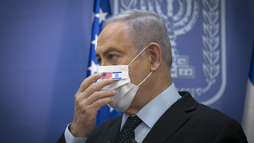 Israeli Prime Minister Benjamin Netanyahu, June 30, 2020. Photo by Olivier Fitoussi/Flash90.