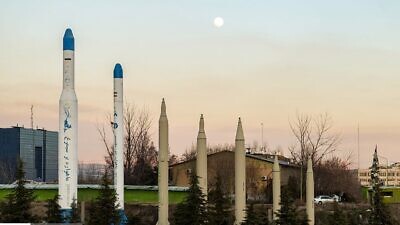 A display of Iranian missiles on Aug. 22, 2019. Credit: Hamid Tavakoli/Wikimedia Commons.