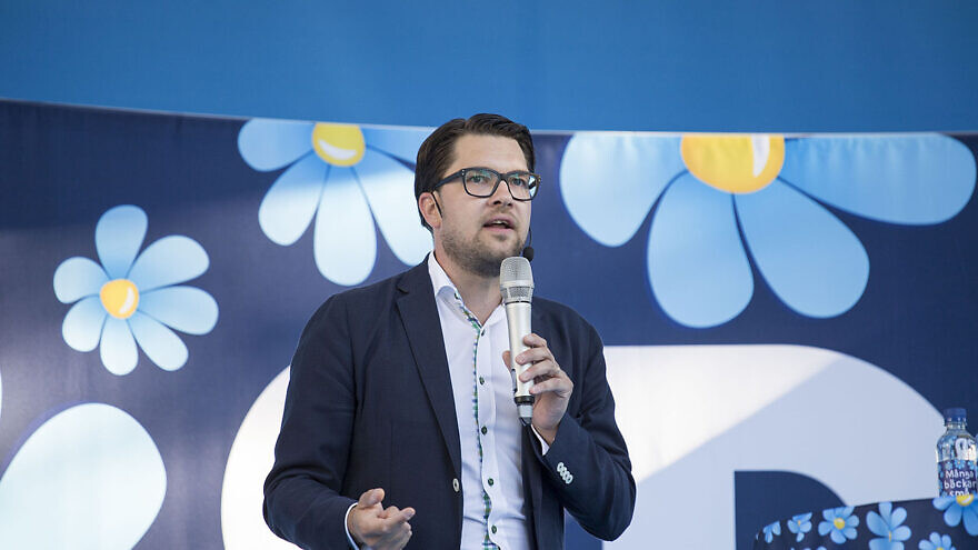 Jimmie Åkesson, a Swedish politician and author, has served as leader of the Sweden Democrats since 2005. Credit: Wikimedia Commons.
