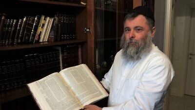 Jonathan Markowitz, chief rabbi of the Ukrainian city of Kiev. Credit: Chabadkiev.org.