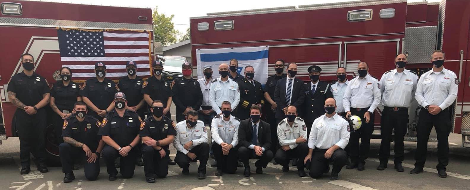 Israeli, Californian Firefighters Become Band Of Brothers 2