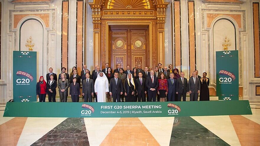 First Sherpa Meeting of the G20 Saudi Arabia presidency, Dec. 5, 2019. Photo: G20 Saudi Secretariat via Wikimedia Commons.