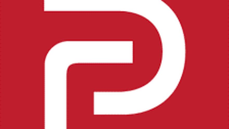 Parler logo. Credit: Wikimedia Commons.
