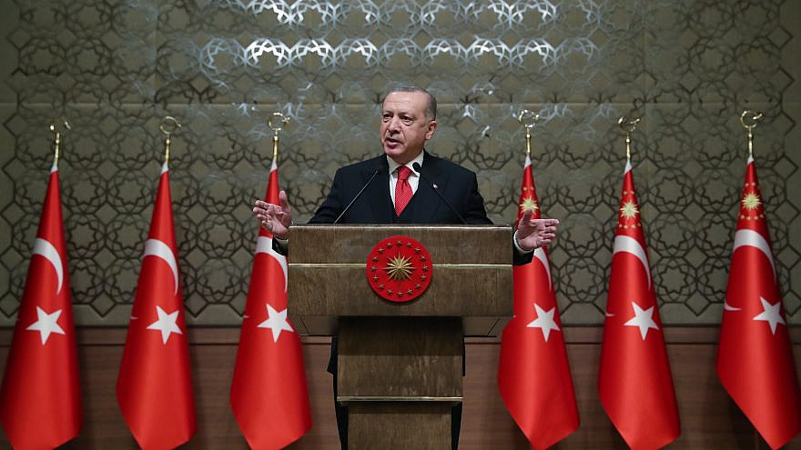 Turkish President Recep Tayyip Erdoğan. Source: Twitter/Turkish Presidency.