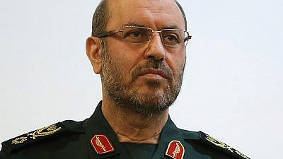 Iranian Defense Minister Brig. Gen. Hossein Dehghan, May 5, 2015. Credit: Mohammad Hasanzadeh/Tasnim News Agency via Wikimedia Commons.