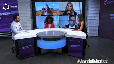 A panel of Jewish activists from diverse backgrounds debated aspects of contemporary anti-Semitism on Dec. 16, 2020. Credit: Combat Anti-Semitism.