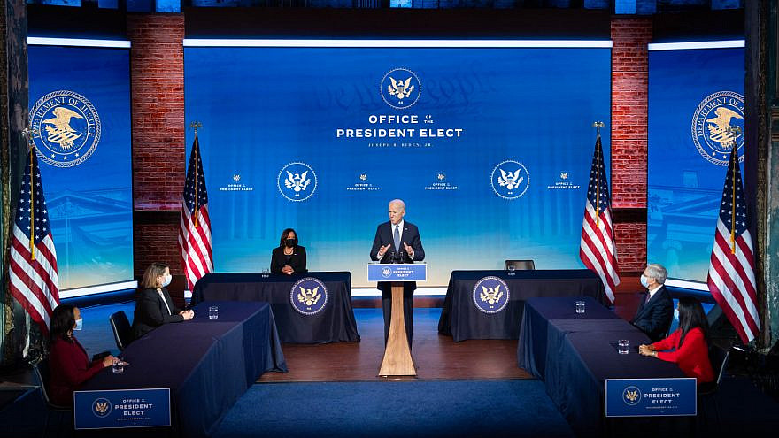 President-elect Joe Biden announcing his choices to lead the U.S. Department of Justice. Source: Joe Biden/Facebook.