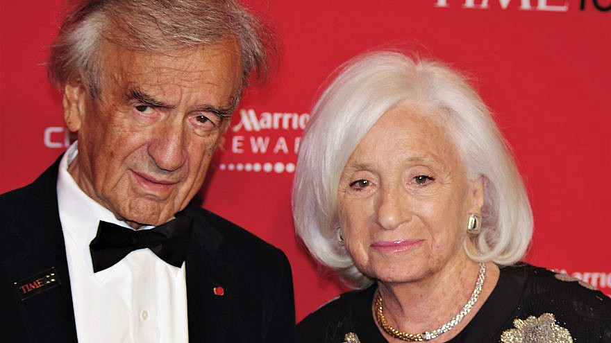 Elie and Marion Wiesel at the 2012 Time 100 gala, April 24, 2012. Credit: David Shankbone via Wikimedia Commons.