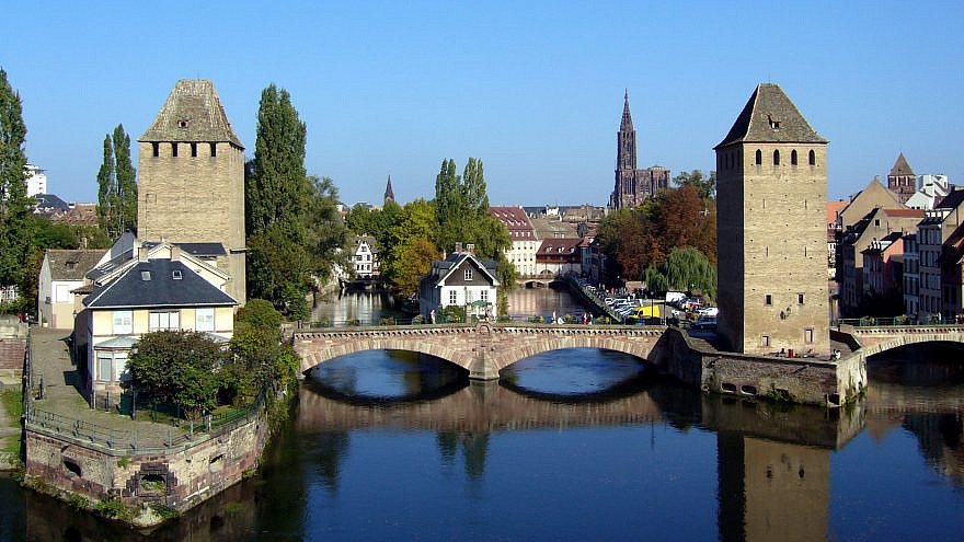 The Ponts Couverts in Strasbourg, France. Credit: 	Jonathan Martz via Wikimedia Commons.