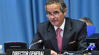 IAEA director general Rafael Grossi at the IAEA Board of Governors meeting in Vienna, Austria on Sept. 14, 2020. Credit: Wikimedia Commons/Dean Calma/ IAEA.