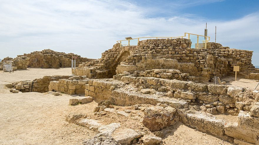 The Apollonia Fortress in Herzliya, Israel. Credit: Alla Khananashvili via Shutterstock.