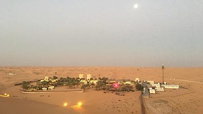 The Arabian Nights Bedouin Village in the United Arab Emirates, the site of a Passover seder with Israeli Ambassador to the UAE Eitan Na'eh and Canadian Ambassador to the UAE Marcy Grossman. Photo courtesy of Michael Sussman.