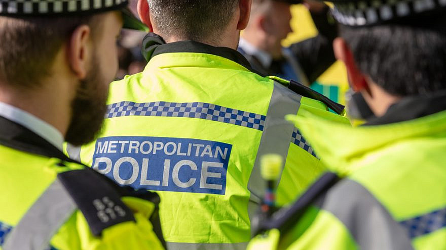 London Metropolitan Police officers. Credit: Ian Stewart/Shutterstock.
