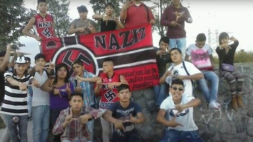 Young Latin Americans expressing support for Nazism uncovered by Argentinian journalist Julio Lopez. Source: Screenshot.