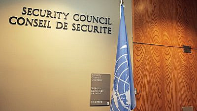 The U.N. Security Council at the United Nations headquarters in New York City. Credit: Christian Thiel.net/Shutterstock.