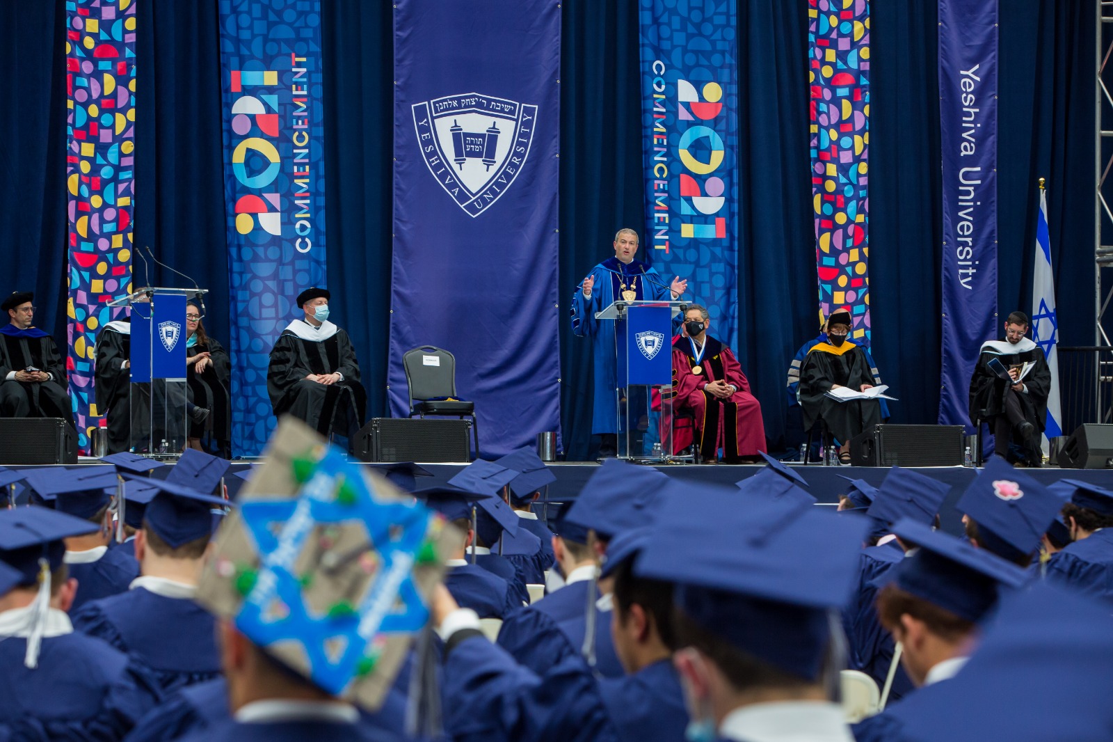 Emerging Even Stronger Yeshiva University Conducts Commencement