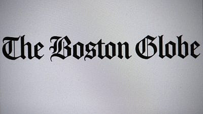 The Boston Globe logo. Credit:  360b/Shutterstock.