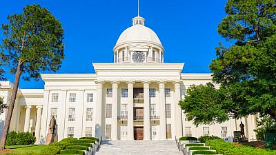 Alabama State Capitol in Montgomery, Ala. Credit: Sean Pavone/Shutterstock.