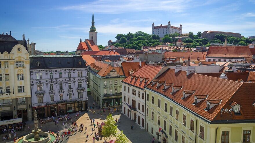 Old Town of Bratislava, Slovakia, June 11, 2017. Credit: Rob Hurson from Kentstown, Ireland via  Wikimedia Commons.