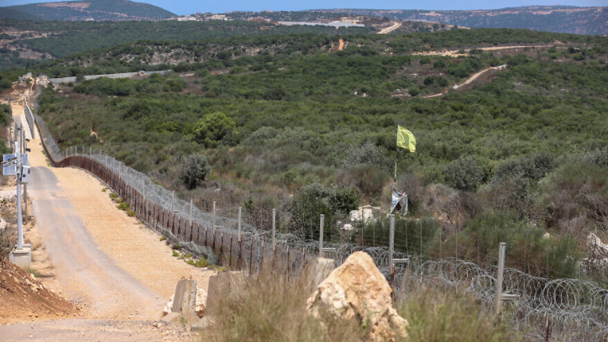 U.N. peacekeepers at the border between Israel and Lebanon, July 20, 2021. Photo by David Cohen/Flash90.
