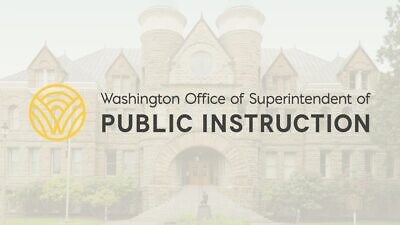 The logo of the Washington office of Superintendent of Public Instruction.