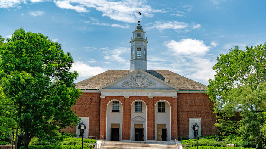 Johns Hopkins University in Baltimore. Credit: Andrea Izzotti/Shutterstock.