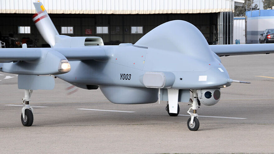 The Heron medium-altitude, long-endurance unmanned aerial system (UAS) for strategic and tactical missions. Credit: Israeli Aerospace Industries.